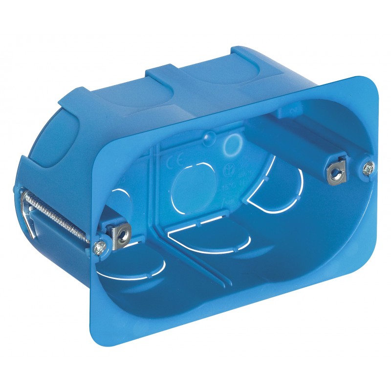 Scatola incasso Vimar 3 moduli pareti leggere azzurro V71703 Scatola incasso Vimar 3 moduli pareti leggere azzurro V71703